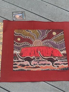 Vintage Original Australia Aboriginal Art Danny Eastwood 16.5” x 20”